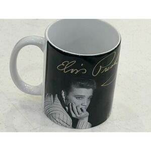 Elvis Presley Mug Photograph Signature Picture Coffee Mug